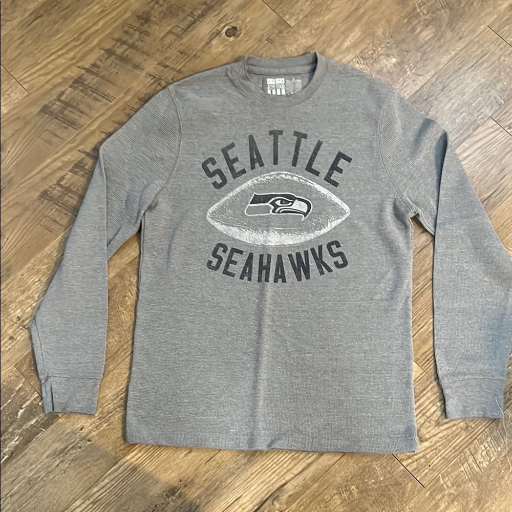 Seattle Seahawks Gray Long Sleeve Shirt